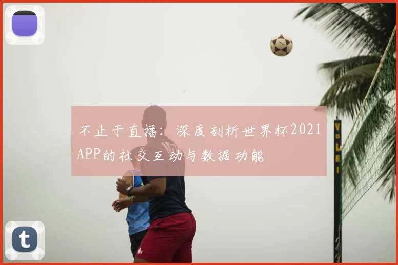 不止于直播：深度剖析世界杯2021APP的社交互动与数据功能